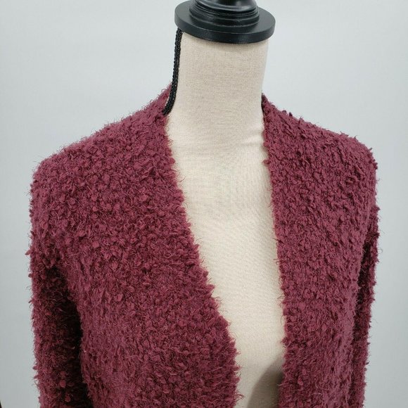 ^ NWT Knox Rose Women's Large Textured Long Sleeve Cardigan - Picture 2 of 7